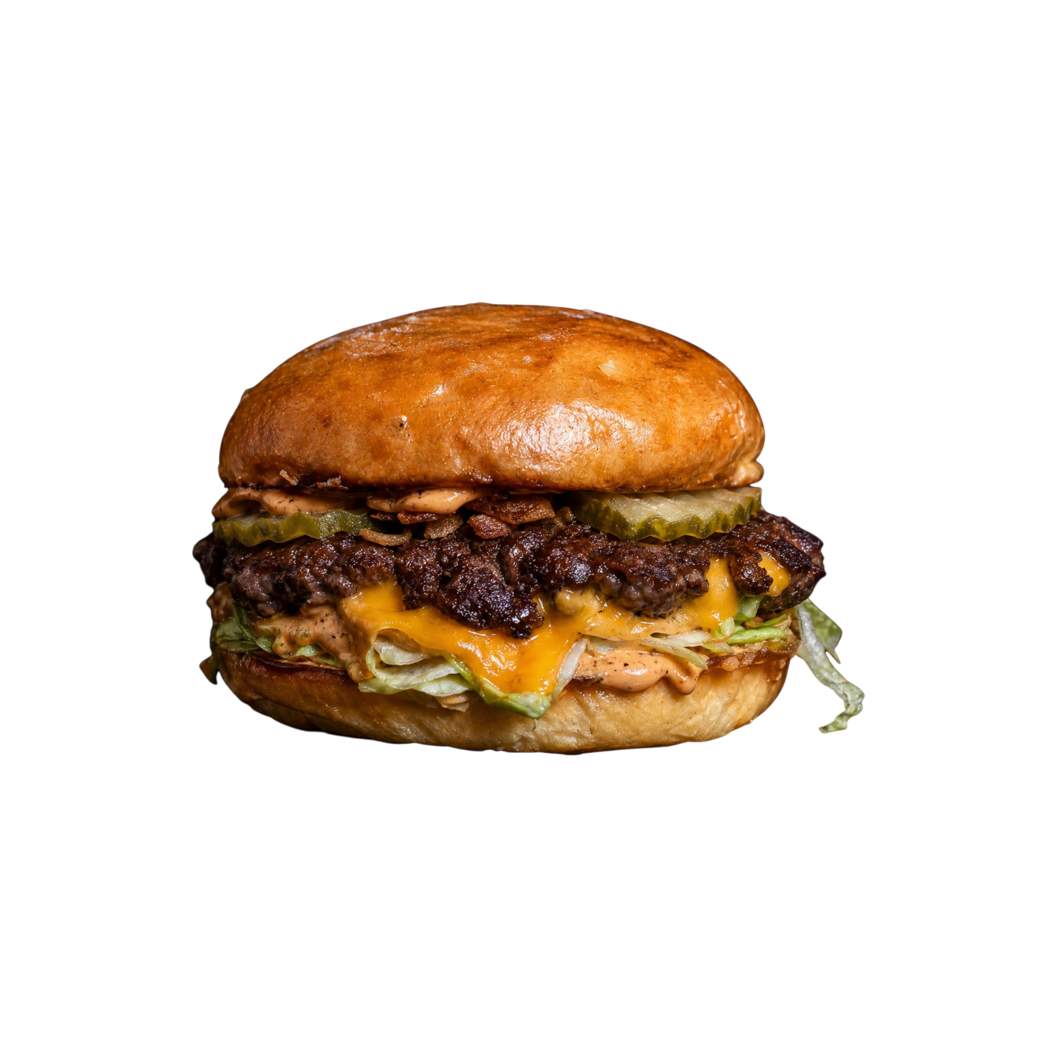 Burger smashé Kombo